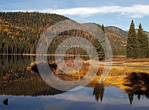 Lake, Reflection, Mountains #2