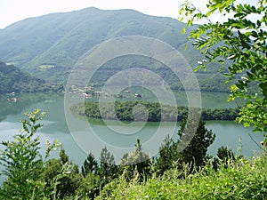 Lake in Rodopi, Bulgaria