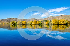 Lake Ruataniwha in New Zealand.