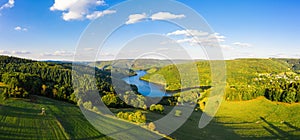 Lake Rursee, Eifel Germany