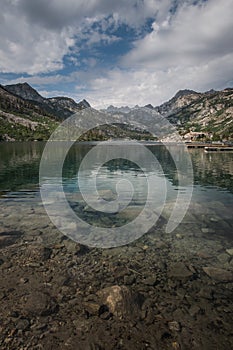 Lake Sabrina Boat Landing in Inyo National Forest, California