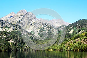 Lakes de San Mauricio National Park, Catalonia, Spain photo