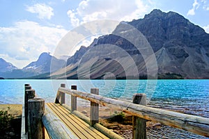 Lake scene in the Canadian Rockies