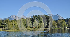 Lake Schwarzsee,Kitzbuehel,Tirol,Austria