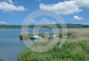 Lake Selliner See,Sellin,Ruegen,Germany