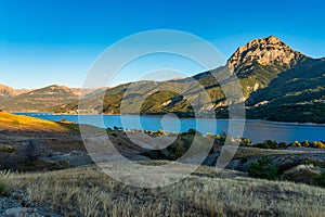 Lake Serre-Poncon, Lac de Serre-Poncon is a lake in southeast France near Gap