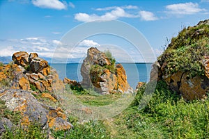 Lake Sevan and nature around it