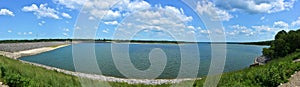 Lake Shelbyville, Illinois panorama photo
