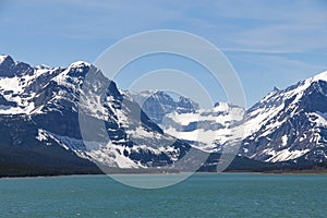 Lake Sherburne Glacier National Park Mountains