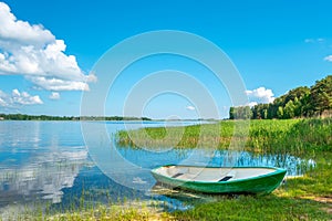 Lake Shore. Värska, Estonia