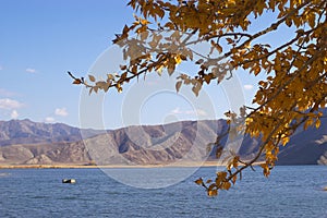 Lake by the sidehill