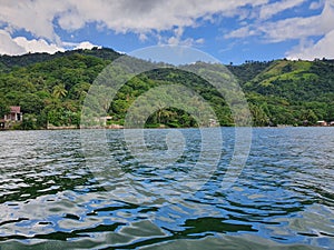 Lake Singkarak in Sumatra, Indonesia