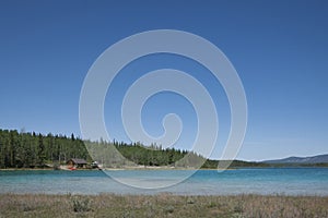 Boya Lake British Columbia Canada Sky Reflections photo