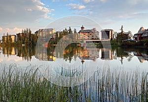 Jezero na Slovensku hora, Štrbské pleso