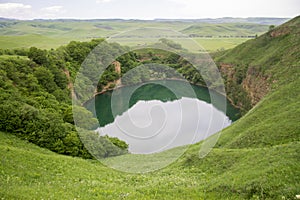 Lake Small Shadcurey, Sarnakovo, Kabarda, Northern Caucasus