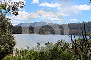 Lake St. Clair in Cradle Mountain-Lake St Clair National Park, Tasmania, Australia