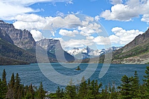 Lake St. Mary in Glacier National Park