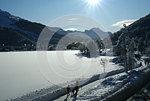 Lake St. Moritz photo