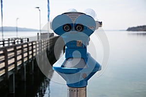 Lake starnberg in bavaria, spring time