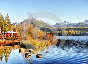 Lake Strbske pleso, High Tatras, Slovakia