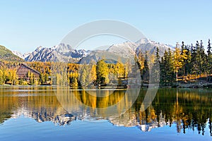 Lake Strbske pleso, High Tatras, Slovakia