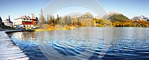 Lake Strbske pleso, High Tatras, Slovakia