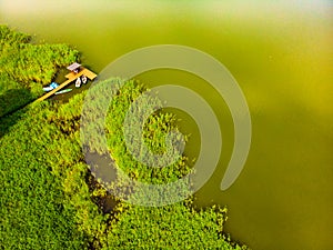 Lake at summer Masuria, Poland