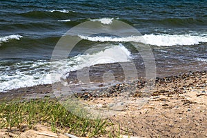 Lake Superior Beach Background