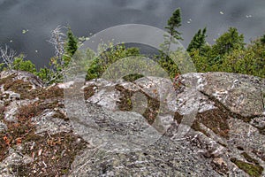 Lake Superior Provincial Park is on the Shore of the Lake in Northern Ontario, Canada