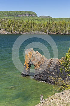 Lake Superior Rock Arch