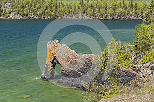 Lake Superior Rock Arch