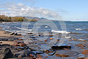 Lake superior shore