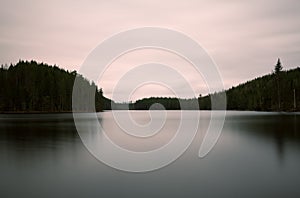 Lake in sweden, dalarna photo