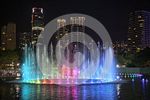 Lake Symphony at KLCC Park