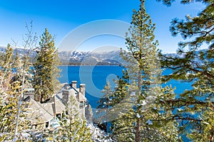 The Lake Tahoe, panorama