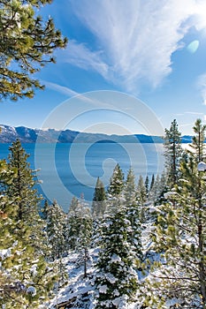 The Lake Tahoe, panorama
