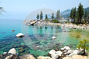 Lake Tahoe shore