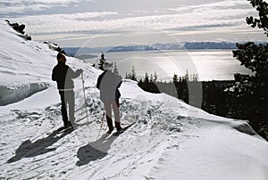 Lake Tahoe Skiers