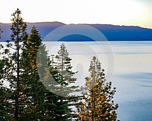 Lake Tahoe Sunrise Color Dl Bliss State Park