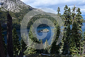 Lake Tahoe view of Emerald Point