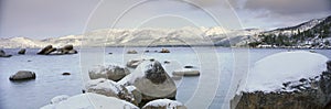 Lake Tahoe in Wintertime, Nevada