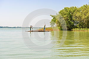 Lake Tana in Ethiopia.