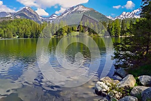 Jezero v Tatrách