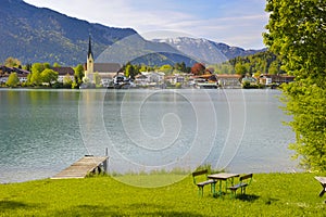 Lake Tegernsee in Bavaria