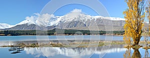 Lake Tekapo in south New Zealand