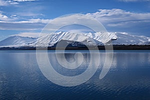 Lake Tekapo in Winter photo