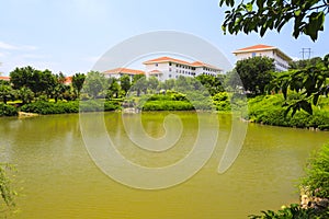 The lake of tianzhu resorts hotel