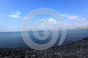 Lake Tiberias or Sea of Galilee or Kinneret photo