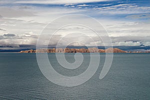 Siling Lake in Tibet photo