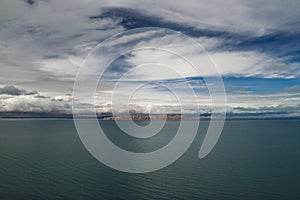 Siling Lake in Tibet photo
